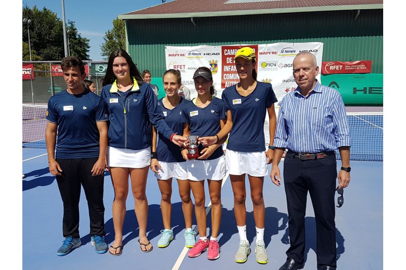 Tenis: Andrea Redondo se proclama campeona de España infantil con la selección valenciana Tenis: Andrea Redondo se proclama campeona de España infantil con la selección valenciana