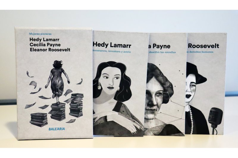 Baleària publica su segunda colección de biografías sobre las mujeres pioneras que dan nombre a alguno de sus buques Baleària publica su segunda colección de biografías sobre las mujeres pioneras que dan nombre a alguno de sus buques