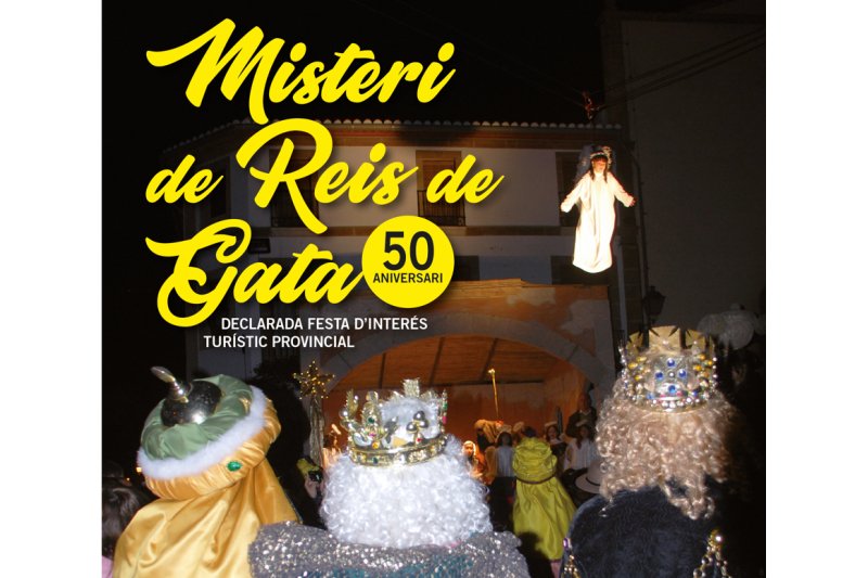 El Misteri de Reis, festa d’Interès Turístic Provincial, celebra el 50 aniversari El Misteri de Reis, festa d’Interès Turístic Provincial, celebra el 50 aniversari