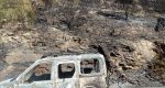 Susto en el Montgó: arde un coche en Les Planes y se calcinan unos 1.500 m2 Susto en el Montgó: arde un coche en Les Planes y se calcinan unos 1.500 m2