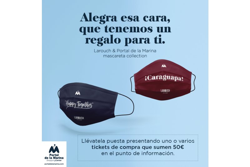 EMPRESAS/ Portal de la Marina y Larouch crean la Mascareta Collection EMPRESAS/ Portal de la Marina y Larouch crean la Mascareta Collection