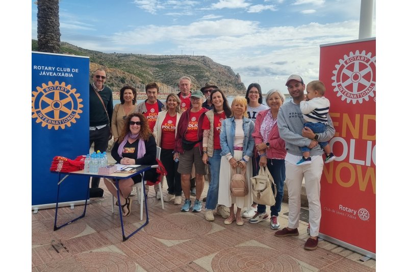 El Rotary Club Jávea y Sanidad inauguran una exposición sobre la polio  El Rotary Club Jávea y Sanidad inauguran una exposición sobre la polio