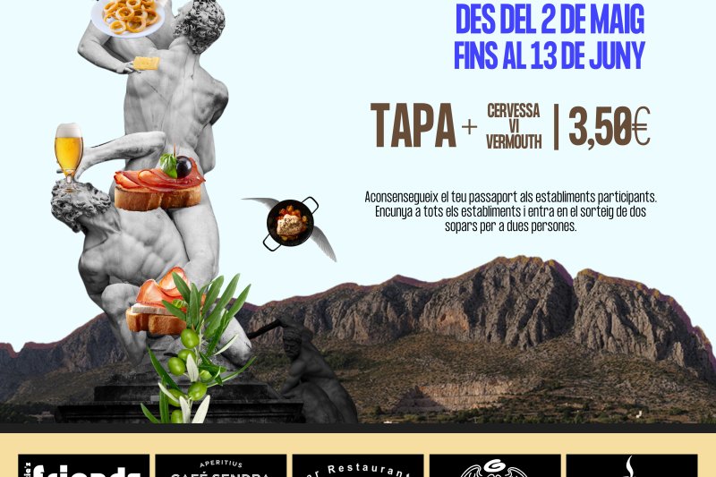 Promoció Econòmica organitza la ruta “Ondara es destapa” els dijous d’entre el 2 de maig i el 13 de juny Promoció Econòmica organitza la ruta “Ondara es destapa” els dijous d’entre el 2 de maig i el 13 de juny