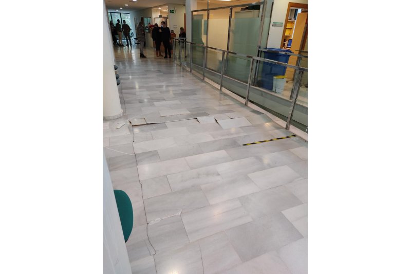 El informe técnico de la Conselleria asegura que el Palacio de Justicia se puede utilizar sin riesgo El informe técnico de la Conselleria asegura que el Palacio de Justicia se puede utilizar sin riesgo