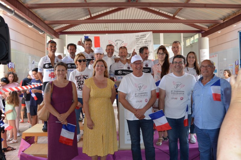 Reto cumplido: Angers-Dénia por un fin solidario Reto cumplido: Angers-Dénia por un fin solidario