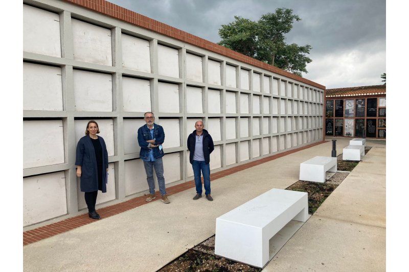 Concluye la ampliación del cementerio de Pedreguer con cerca de 500 nuevos nichos Concluye la ampliación del cementerio de Pedreguer con cerca de 500 nuevos nichos