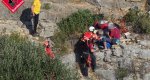 Los bomberos rescatan a un escalador de 80 años en la zona de escalada de Murla Los bomberos rescatan a un escalador de 80 años en la zona de escalada de Murla