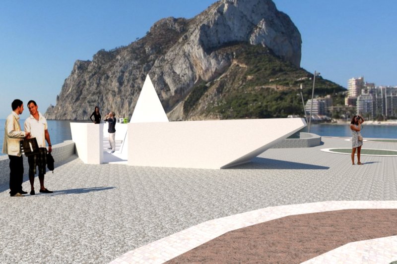 Calp presenta la remodelación de la Plaza Mayor y del paseo de la Fossa  Calp presenta la remodelación de la Plaza Mayor y del paseo de la Fossa