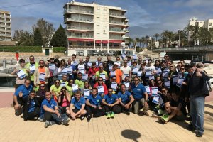 Sexta jornada de limpieza de fondos marino en Xàbia