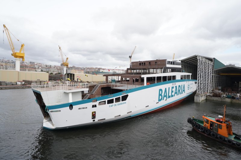 Cap de Barbaria, el nuevo ferry eléctrico que Baleària incorporará el próximo verano a la línea Ibiza-Formentera Cap de Barbaria, el nuevo ferry eléctrico que Baleària incorporará el próximo verano a la línea Ibiza-Formentera