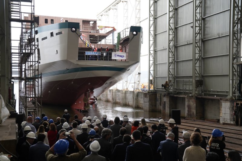 Cap de Barbaria, el nuevo ferry eléctrico que Baleària incorporará el próximo verano a la línea Ibiza-Formentera Cap de Barbaria, el nuevo ferry eléctrico que Baleària incorporará el próximo verano a la línea Ibiza-Formentera