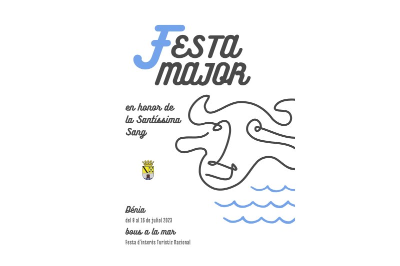 Laura Covisa es la autora del cartel anunciador de la Festa Major de Dénia  Laura Covisa es la autora del cartel anunciador de la Festa Major de Dénia