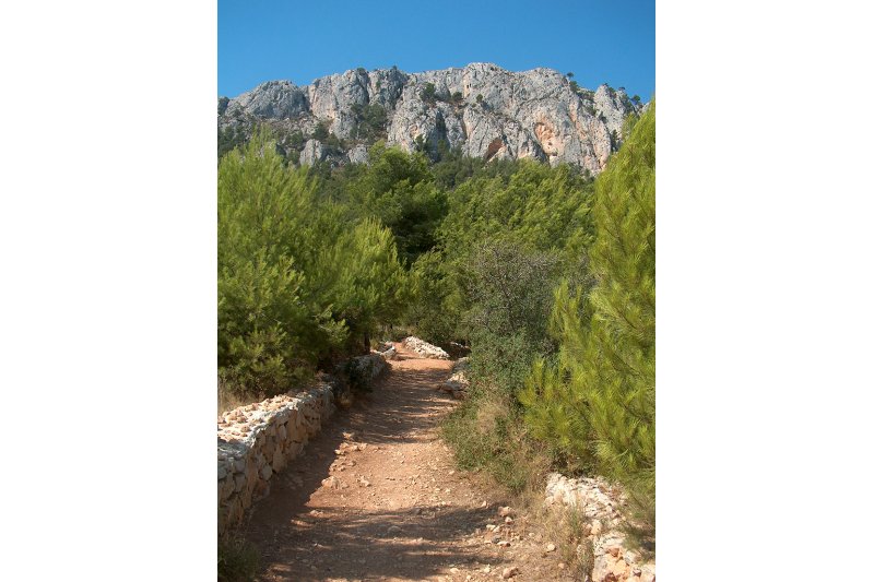La red de senderos de Calp se adaptará para la práctica del ciclismo de montaña La red de senderos de Calp se adaptará para la práctica del ciclismo de montaña