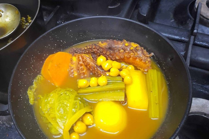 Ximo Ivars: “Estoy convencido que el puchero de pulpo lo inventó un benisero Ximo Ivars: “Estoy convencido que el puchero de pulpo lo inventó un benisero