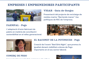 La Regidoria de Foment Econòmic i Creama de Pego organitza una jornada sobre responsabilitat social corporativa aquest dijous