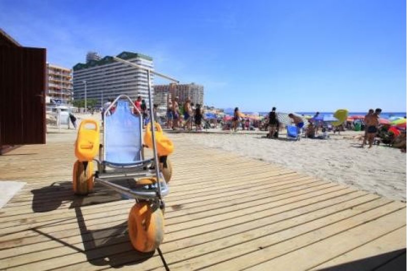 Dos puntos de playa accesibles en Calp Dos puntos de playa accesibles en Calp