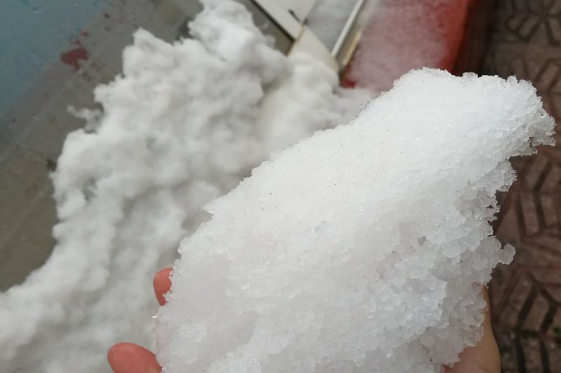 La nieve en la comarca La nieve en la comarca