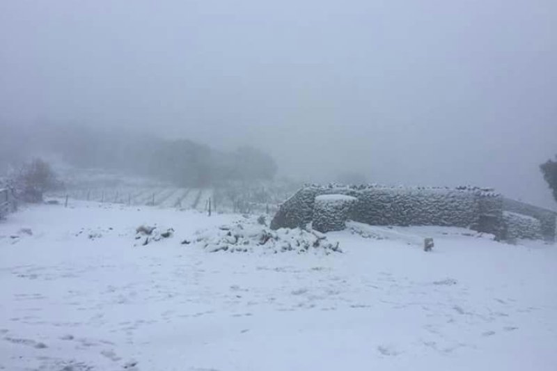 La nieve en la comarca La nieve en la comarca