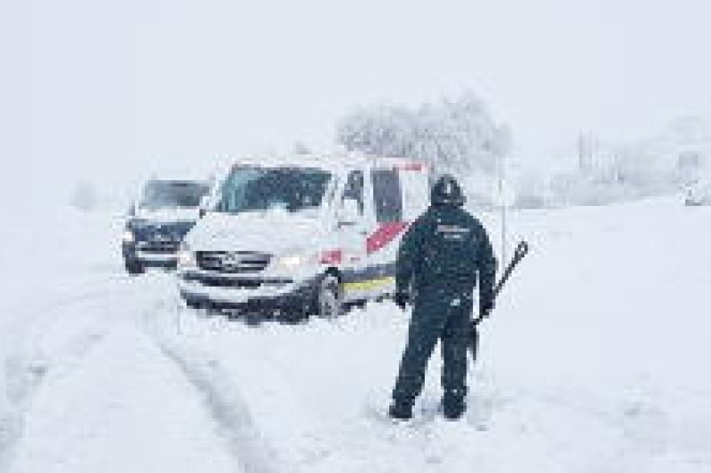 La nieve en la comarca La nieve en la comarca