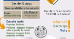 Deu propostes d’inversió per a votar als pressupostos participatius d’Ondara fins el 14 de desembre Deu propostes d’inversió per a votar als pressupostos participatius d’Ondara fins el 14 de desembre