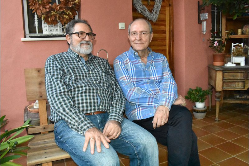 Jorge Pastor y Antonio Calero, cuarenta años al frente de la Iglesia Evangélica La Trinitat de Dénia Jorge Pastor y Antonio Calero, cuarenta años al frente de la Iglesia Evangélica La Trinitat de Dénia