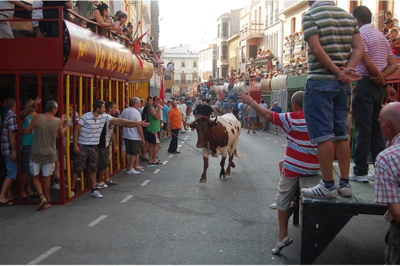 Orba: El sopar a la plaça que dona inici a les festes populars Orba: El sopar a la plaça que dona inici a les festes populars