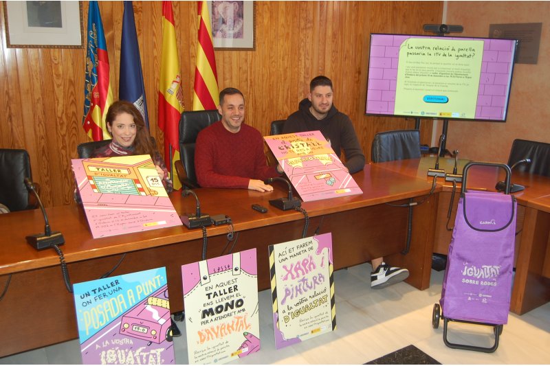 Igualtat i Joventut d’Ondara llancen una singular campanya de corresponsabilitat dissenyada per Sapristi Igualtat i Joventut d’Ondara llancen una singular campanya de corresponsabilitat dissenyada per Sapristi