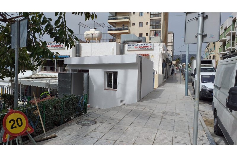 La estación de bombeo del puerto pesquero de Calp ha sido rehabilitada La estación de bombeo del puerto pesquero de Calp ha sido rehabilitada