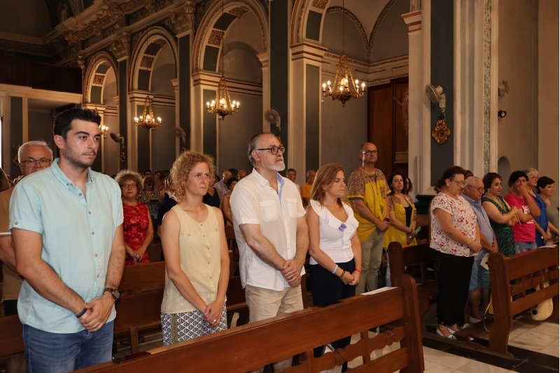 Les Festes de Juliol de Pedreguer clamen contra la violència masclista Les Festes de Juliol de Pedreguer clamen contra la violència masclista