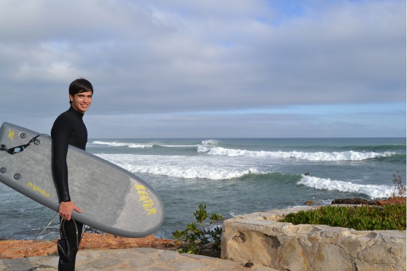 El noble reto de superar olas El noble reto de superar olas