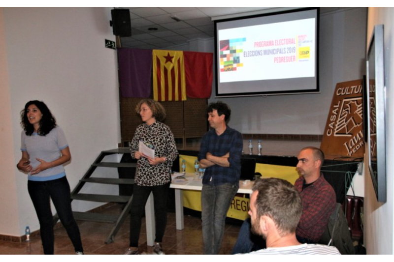 La CUP de Pedreguer no es presenta a les pròximes municipals La CUP de Pedreguer no es presenta a les pròximes municipals