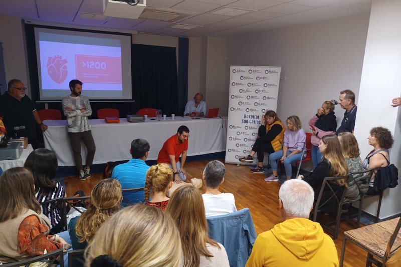 El Hospital San Carlos ofrece un taller de reanimación cardiopulmonar en Marina Dénia  El Hospital San Carlos ofrece un taller de reanimación cardiopulmonar en Marina Dénia