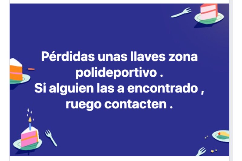 ¿Alguien se ha encontrado unas llaves?  ¿Alguien se ha encontrado unas llaves?