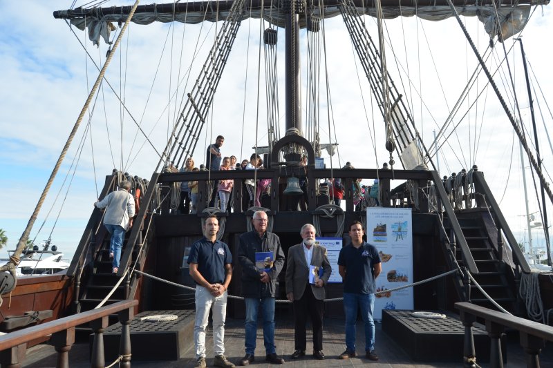 El Galeón Andalucía ya está en Marina Dénia y se puede visitar hasta el domingo  El Galeón Andalucía ya está en Marina Dénia y se puede visitar hasta el domingo