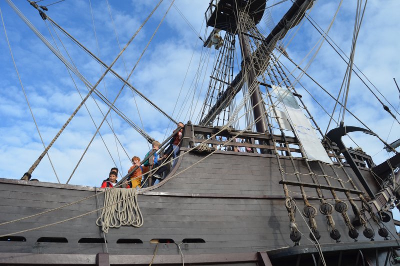 El Galeón Andalucía ya está en Marina Dénia y se puede visitar hasta el domingo  El Galeón Andalucía ya está en Marina Dénia y se puede visitar hasta el domingo