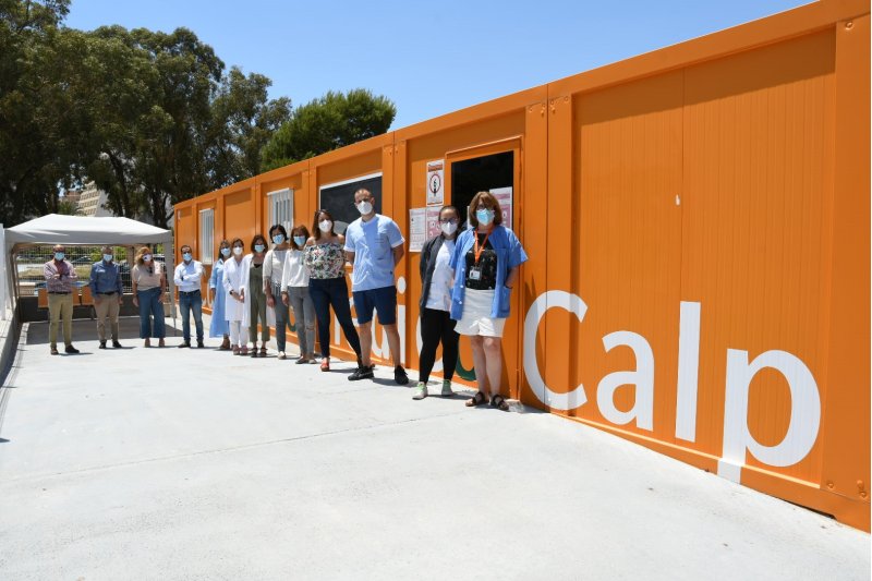 Reabre el consultorio médico en la playa de La Fossa de Calp Reabre el consultorio médico en la playa de La Fossa de Calp