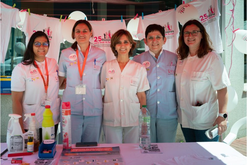 La Zona Básica de Salud de El Verger celebra el Día Mundial sin Tabaco La Zona Básica de Salud de El Verger celebra el Día Mundial sin Tabaco