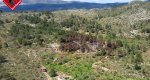 El incendio de la Vall de Gallinera aún no está controlado El incendio de la Vall de Gallinera aún no está controlado