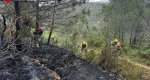 El incendio de la Vall de Gallinera aún no está controlado El incendio de la Vall de Gallinera aún no está controlado