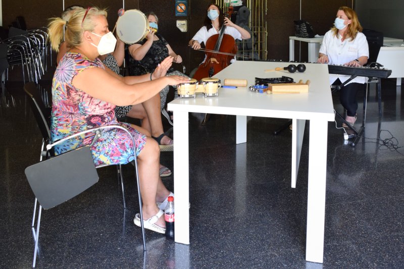 Talleres de Musicoterapia para pacientes con fibromialgia  Talleres de Musicoterapia para pacientes con fibromialgia