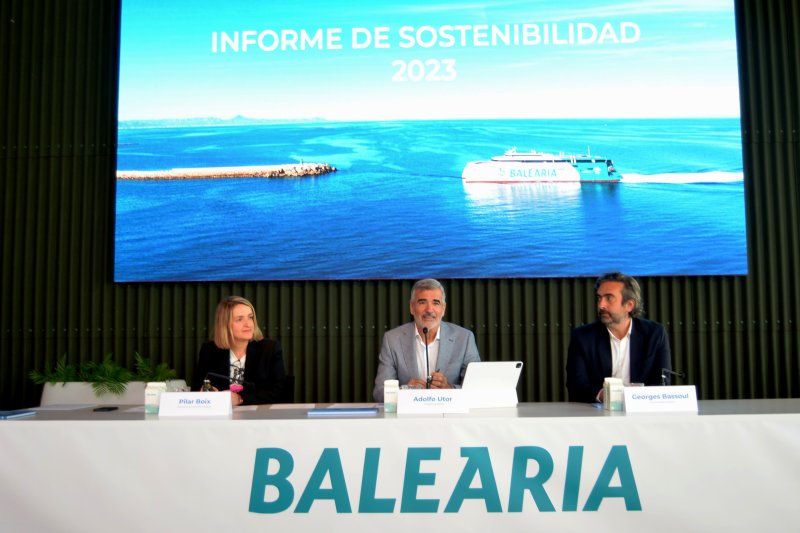 Crecimiento espectacular de Baleària: Más de 5 millones de pasajeros en 2023 y una cifra histórica de 652M€ de facturación  Crecimiento espectacular de Baleària: Más de 5 millones de pasajeros en 2023 y una cifra histórica de 652M€ de facturación