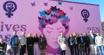 Un mural de Larouch culmina la commemoració del Dia internacional per l’eliminació de les violències contra les dones a Els Poblets Un mural de Larouch culmina la commemoració del Dia internacional per l’eliminació de les violències contra les dones a Els Poblets