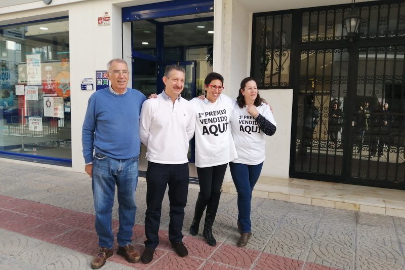 La Administración de Moraira reparte 20 millones de euros en El Gordo La Administración de Moraira reparte 20 millones de euros en El Gordo