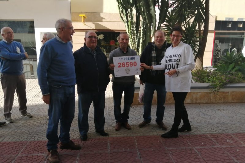 La Administración de Moraira reparte 20 millones de euros en El Gordo La Administración de Moraira reparte 20 millones de euros en El Gordo