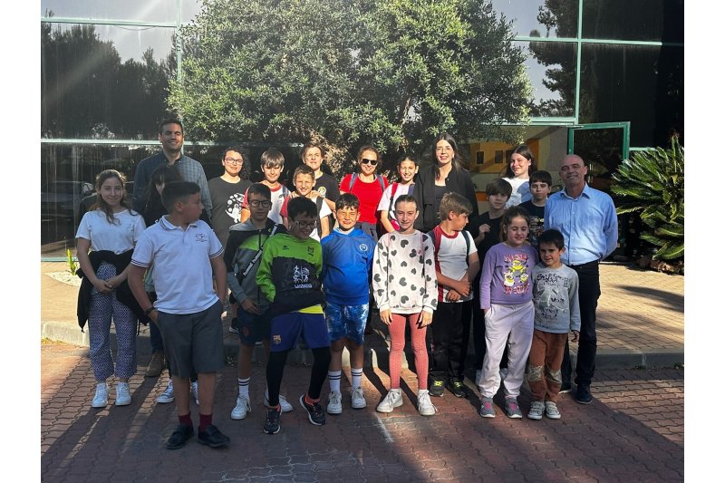 El Consell dels Xiquets i Xiquetes visita la desaladora de Xàbia  El Consell dels Xiquets i Xiquetes visita la desaladora de Xàbia