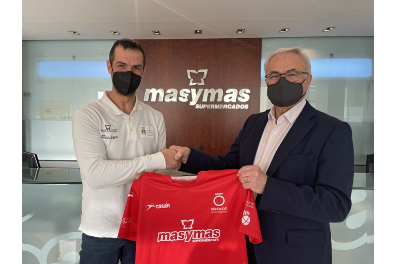 Masymas renueva el patrocinio con el pilotari Pere Ribes Masymas renueva el patrocinio con el pilotari Pere Ribes