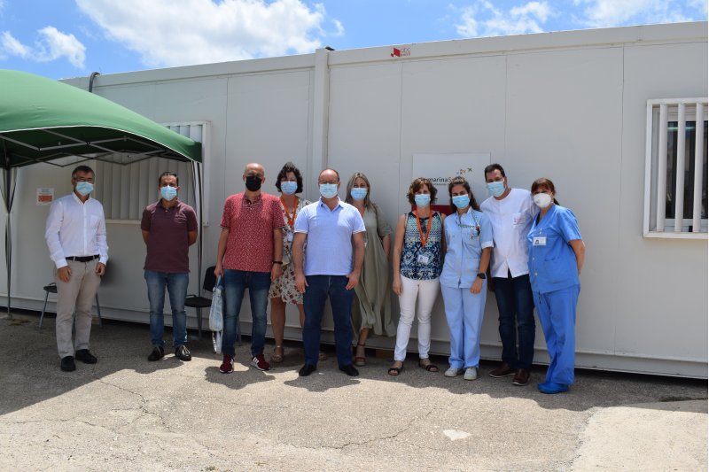El consultorio de verano de Dénia abre sus puertas en la playa de Les Marines  El consultorio de verano de Dénia abre sus puertas en la playa de Les Marines