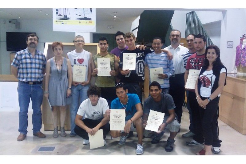 Los alumnos del programa de auxiliar en viveros finalizan el curso Los alumnos del programa de auxiliar en viveros finalizan el curso