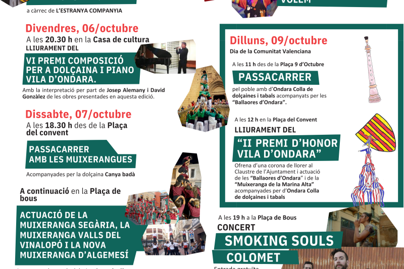 Ondara aprofundeix amb el festival “Arrels” com a proposta de posada en valor de la cultura, llengua i tradicions valencianes Ondara aprofundeix amb el festival “Arrels” com a proposta de posada en valor de la cultura, llengua i tradicions valencianes