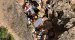 Rescate de un hombre tras caer en una cala de Les Rotes  Rescate de un hombre tras caer en una cala de Les Rotes